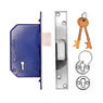 British Standard Retro Fit 5 Lever Upright Mortice Deadlock