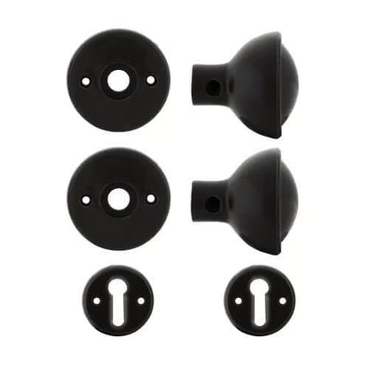 Plastic Rim/Mortice Knobset