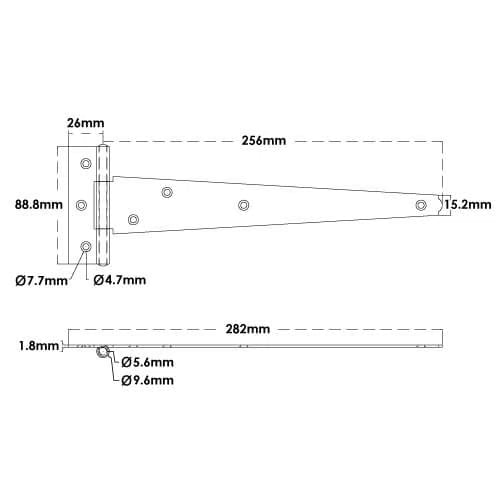 Tee Hinges