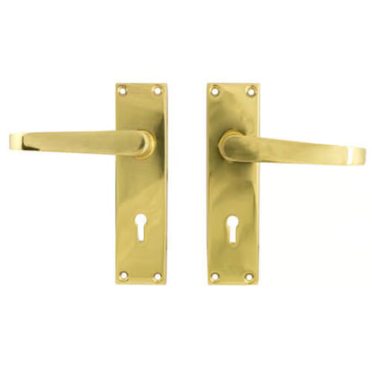 Victorian Lever on Plate Furniture