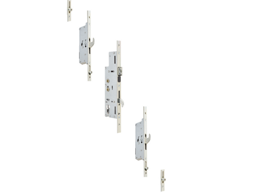 1002 Lever Operated Latch & Hookbolt - 2 Hook 2 Roller
