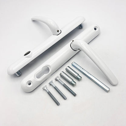 Ultion TS007 2* Lever Lever UPVC Multipoint Door Handles - 92mm PZ Sprung 211mm Screw Centres