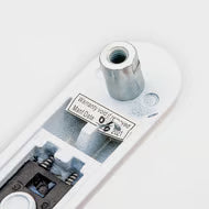 Ultion TS007 2* Lever Lever UPVC Multipoint Door Handles - 92mm PZ Sprung 122mm Screw Centres