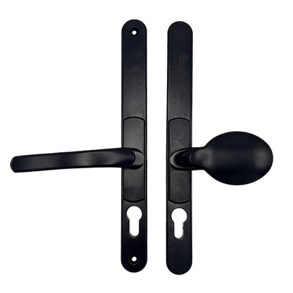Pad UPVC Multipoint Adjustable Door Handles - 62-95mm PZ Sprung 260mm Screw Centres