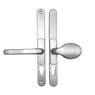 Pad UPVC Multipoint Adjustable Door Handles - 62-95mm PZ Sprung 260mm Screw Centres