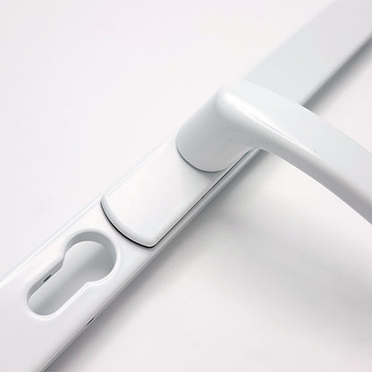 Lever UPVC Multipoint Adjustable Door Handles - 62-95mm PZ Sprung 260mm Screw Centres