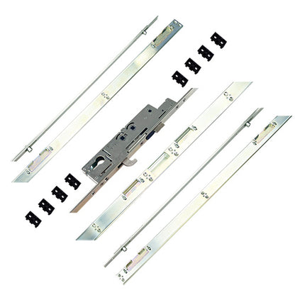 Latch Deadbolt 4 Rollers Lift Lever Universal Repair Multipoint Door Lock