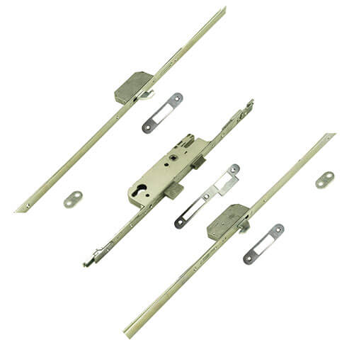 Latch Deadbolt 2 Hook Split Spindle Timber and Composite Repair Multipoint Door Lock