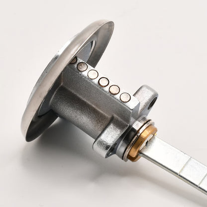 Dual Finish 6 Pin Rim Cylinder