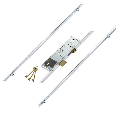 Vectis Latch Deadbolt 4 Rollers Split Spindle Multipoint Door Lock