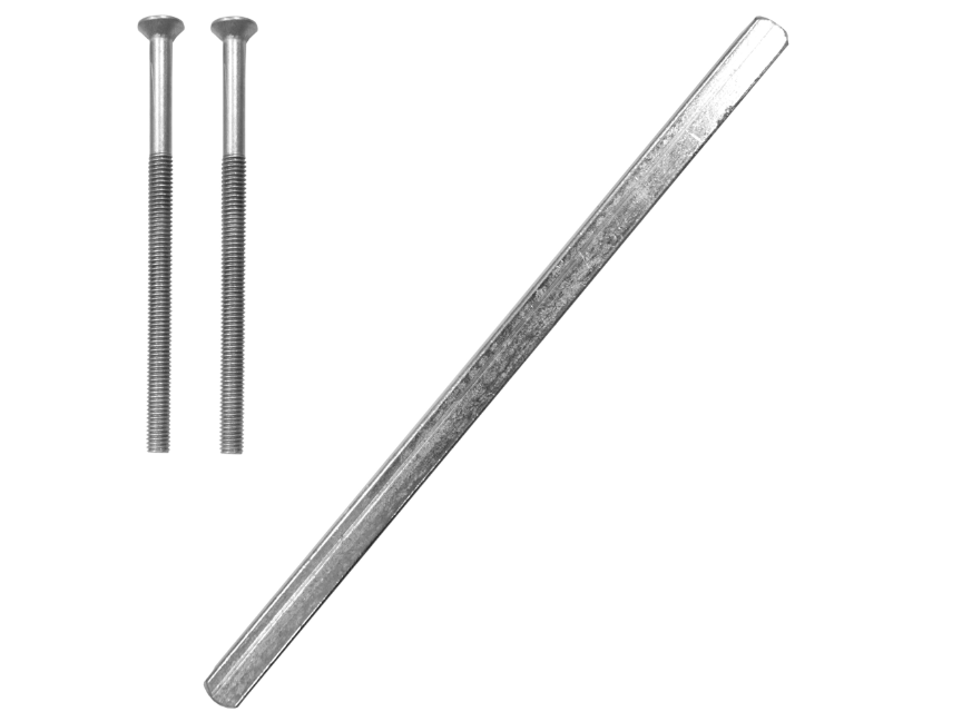 UPVC Spindle (160mm) & Screw (2x80mm) Pack