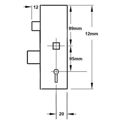 Vectis Genuine Multipoint Gearbox - Lift Lever or Split Spindle