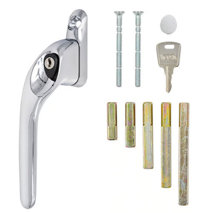 V-WIN Lite Offset Locking Espag UPVC Window Handles