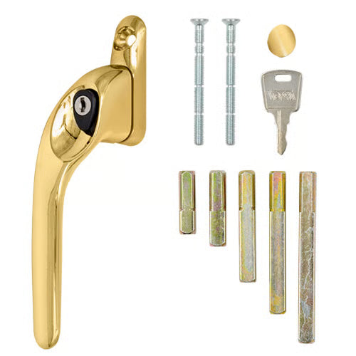 V-WIN Lite Offset Locking Espag UPVC Window Handles