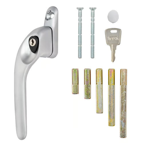 V-WIN Lite Offset Locking Espag UPVC Window Handles