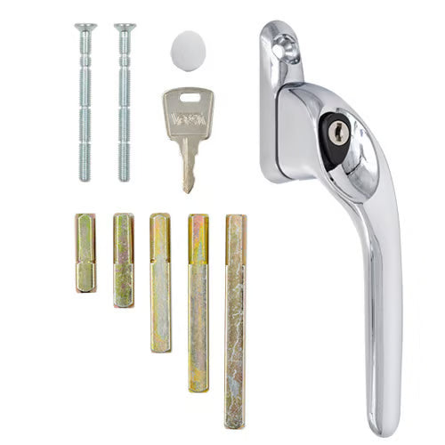 V-WIN Lite Offset Locking Espag UPVC Window Handles
