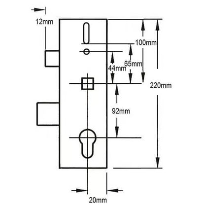 MK 1 Multipoint Gearbox - Lift Lever or Split Spindle