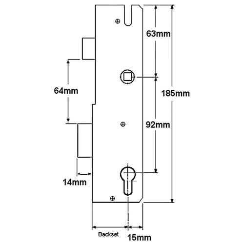 S.E.A Genuine Multipoint Gearbox - Lift Lever or Split Spindle
