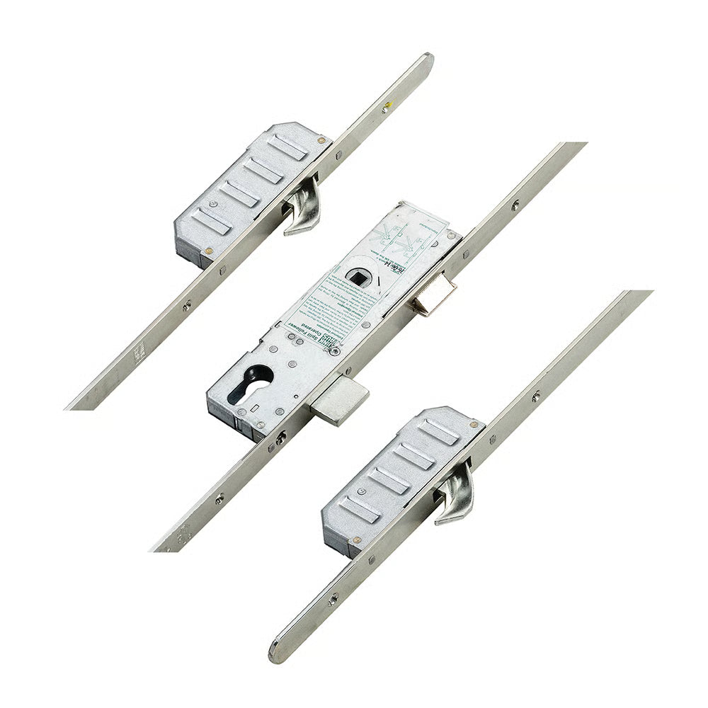 45/92 Latch Deadbolt 2 Hooks 20mm Faceplate Lift Lever Multipoint Door Lock