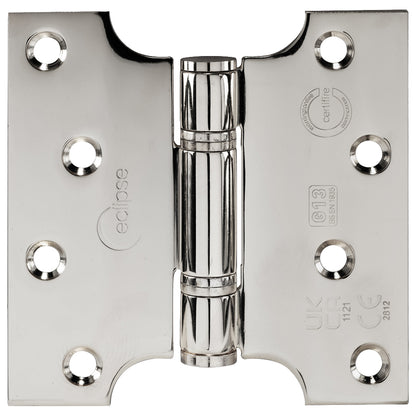 102x51x102x3mm Stainless Steel Grade 13 Fire Rated Thrust Bearing Parliament Hinge