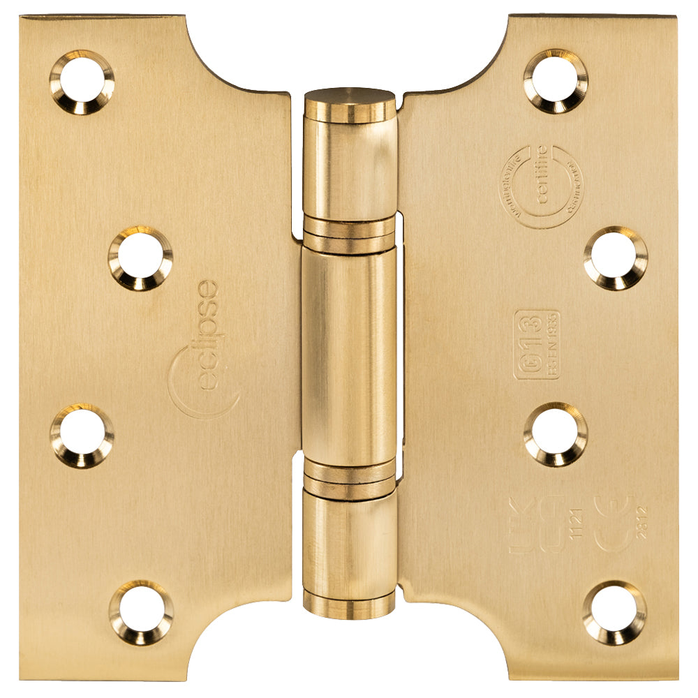 102x51x102x3mm Stainless Steel Grade 13 Fire Rated Thrust Bearing Parliament Hinge