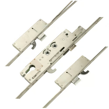 XL Latch 2 Deadbolts 3 Hooks Double Spindle Multipoint Door Lock