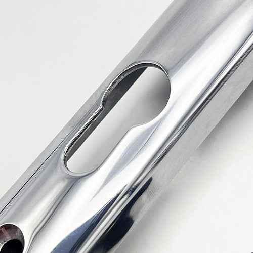 TS007 2* Lever Lever UPVC Multipoint Door Handles - 92mm PZ Sprung 215mm Screw Centres