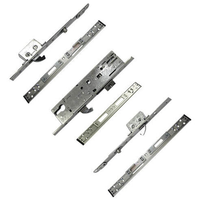 Doormaster Latch 3 Hook 2 Roller Split Spindle UPVC Professional Repair Multipoint Door Lock
