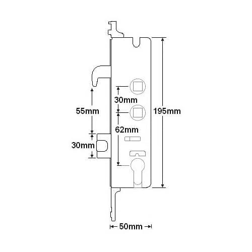 2000 Genuine Multipoint Gearbox - Lift lever or Double Spindle