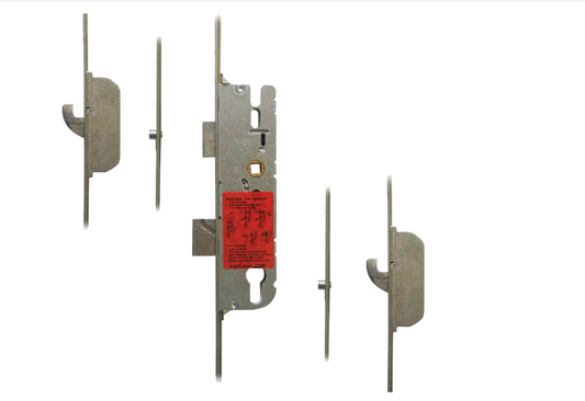 Europa Inboard Lever Operated Latch & Deadbolt Split Spindle - 2 Hook & 2 Roller