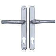 Lever UPVC Multipoint Door Handles - 92mm PZ Sprung 215mm Screw Centres