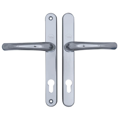 Lever UPVC Multipoint Door Handles - 92mm PZ Sprung 215mm Screw Centres