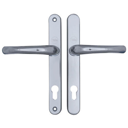 Lever UPVC Multipoint Door Handles - 92mm PZ Sprung 215mm Screw Centres