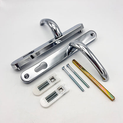 Lever UPVC Multipoint Door Handles - 92mm PZ Sprung 215mm Screw Centres