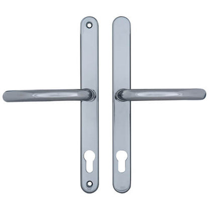 Blenheim Lever Lever UPVC Multipoint Door Handles - 92mm PZ Sprung 240mm Screw Centres