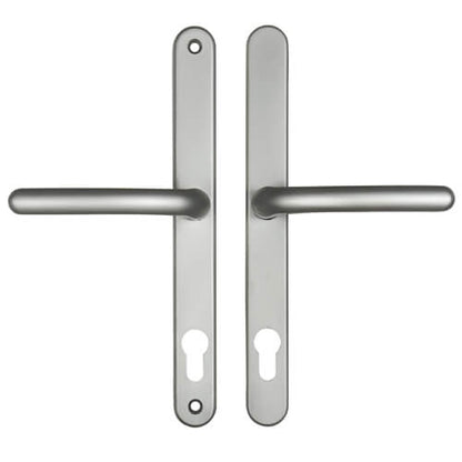 Blenheim Lever Lever UPVC Multipoint Door Handles - 92mm PZ Sprung 240mm Screw Centres