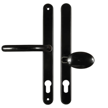 Blenheim Lever Moveable Pad UPVC Multipoint Door Handles - 92mm/62mm PZ Sprung 240mm Screw Centres
