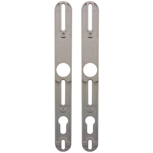 Lever UPVC Multipoint Door Handles - 92mm PZ Sprung 196-252mm Screw Centres