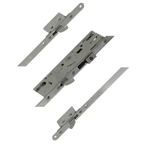 YS170 Latch 3 Hooks 20mm Round Faceplate Multipoint Door Lock - Option 2 (top hook to spindle = 806mm)