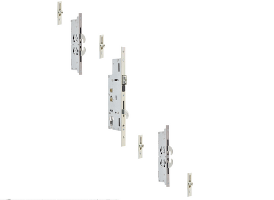 1014 Lever Operated Latch & Hookbolt - 4 Hook 4 Roller