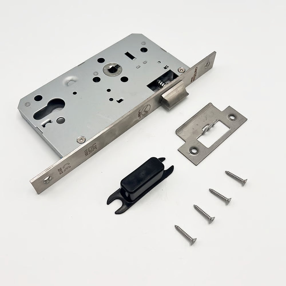 Euro Mortice Latch Case 60mm Backset