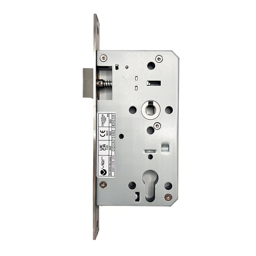 Euro Mortice Latch Case 60mm Backset