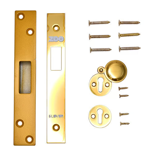 5 Lever 3G110 Accessory Set Brass