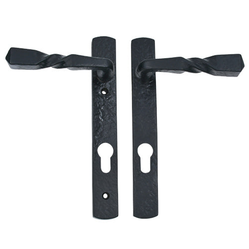 Foxcote Foundries Lever Lever Multipoint Door Handles - 92mm PZ Unsprung 212mm Screw Centres