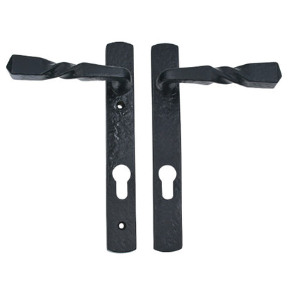 Foxcote Foundries Lever Lever Multipoint Door Handles - 92mm PZ Unsprung 212mm Screw Centres
