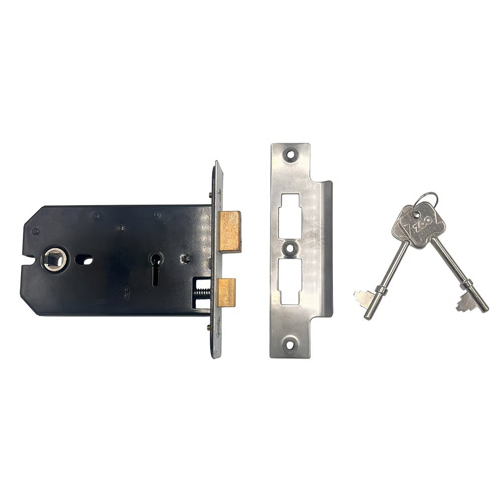 ZUKH Horzizontal 3L 5inch Mortice Sashlock