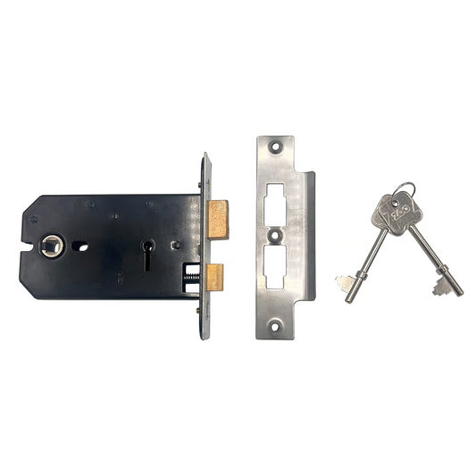 ZUKH Horzizontal 3L 5inch Mortice Sashlock