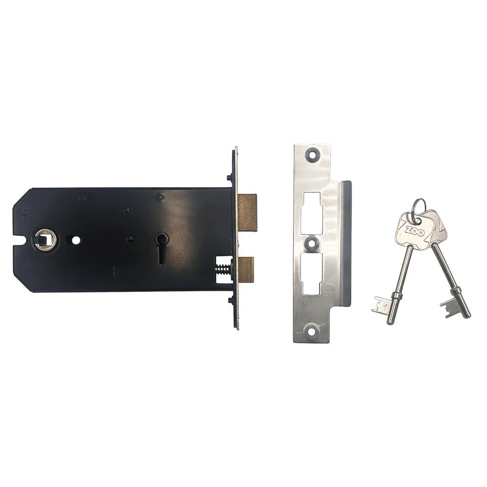 ZUKH Horzizontal 3L 6inch Mortice Sashlock