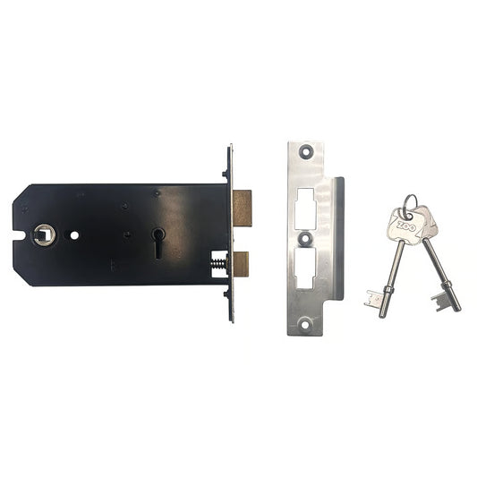 ZUKH Horzizontal 3L 6inch Mortice Sashlock