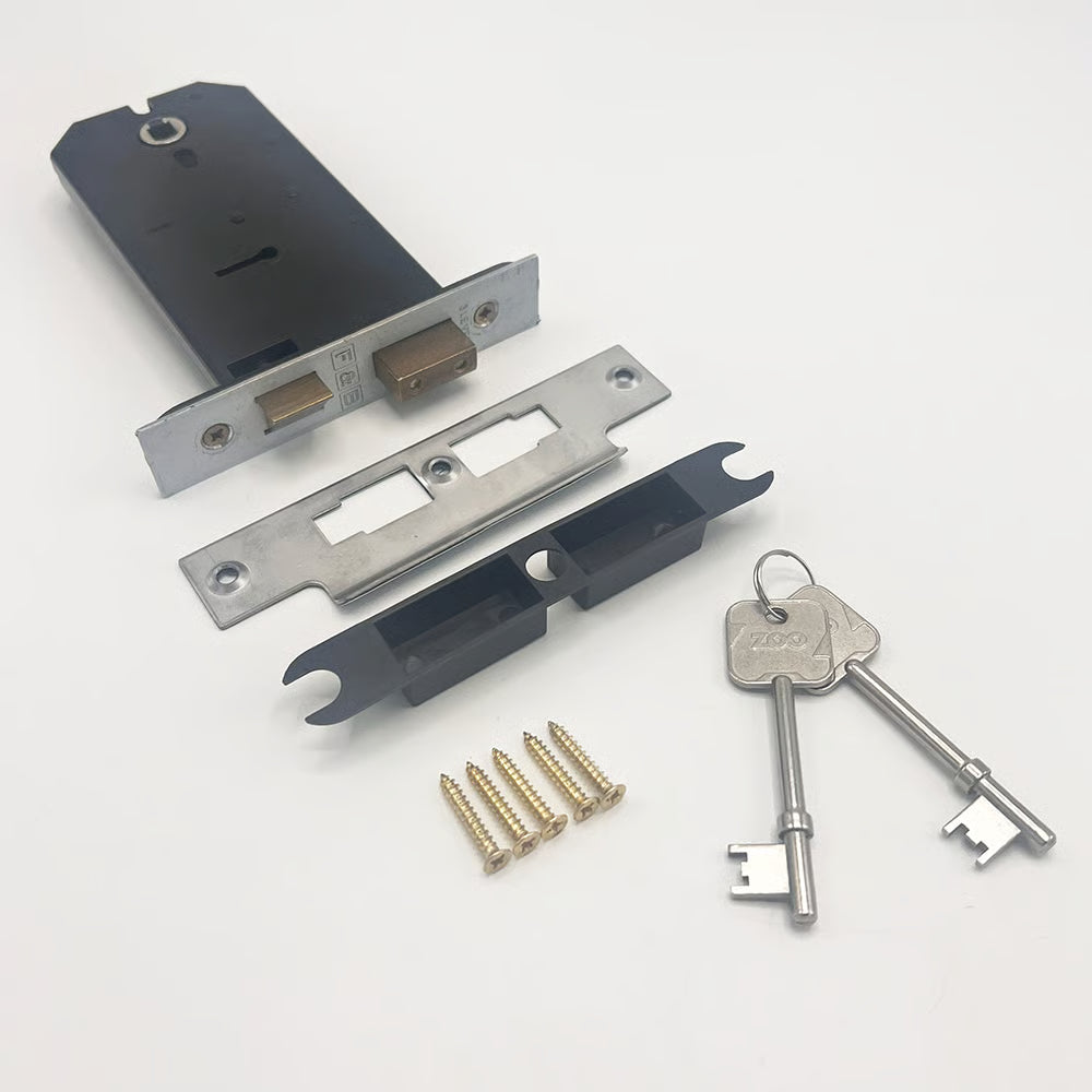 ZUKH Horzizontal 3L 6inch Mortice Sashlock
